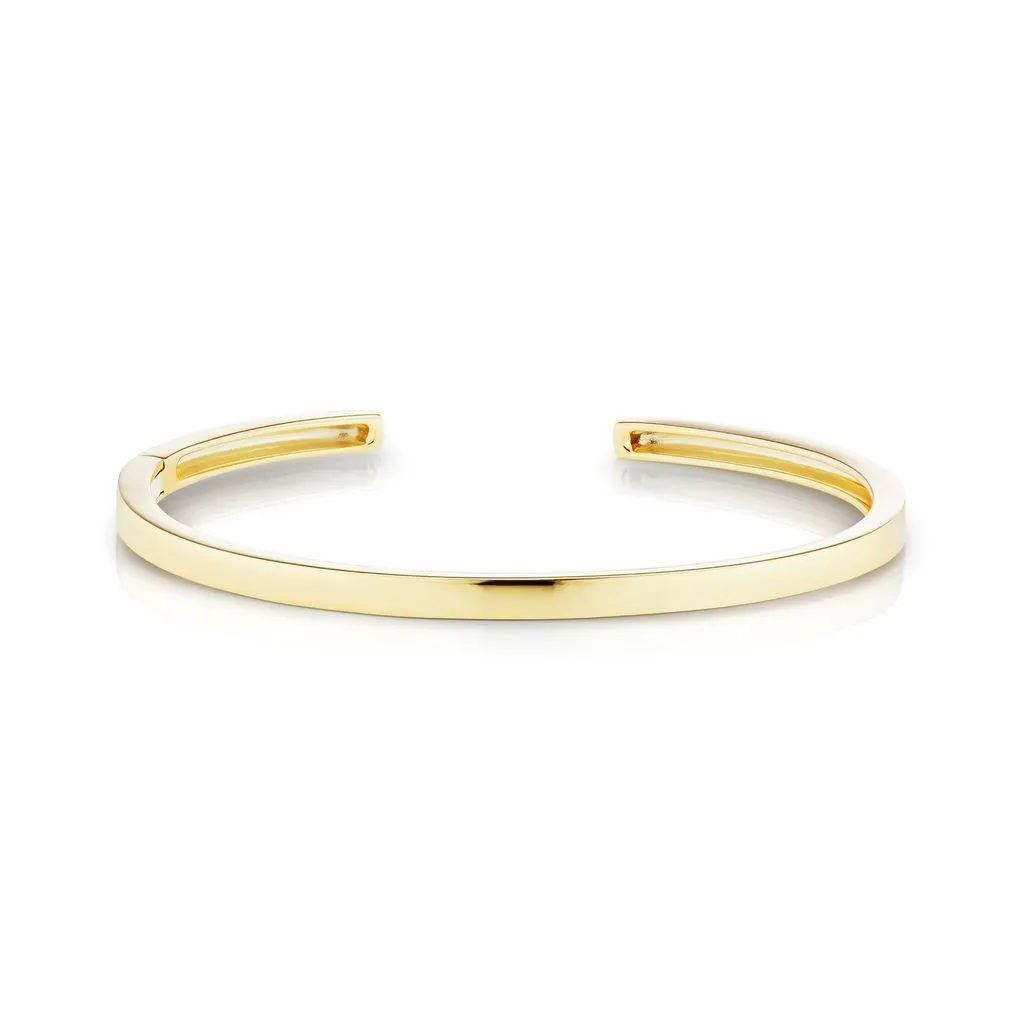 Oval Gold Cuff