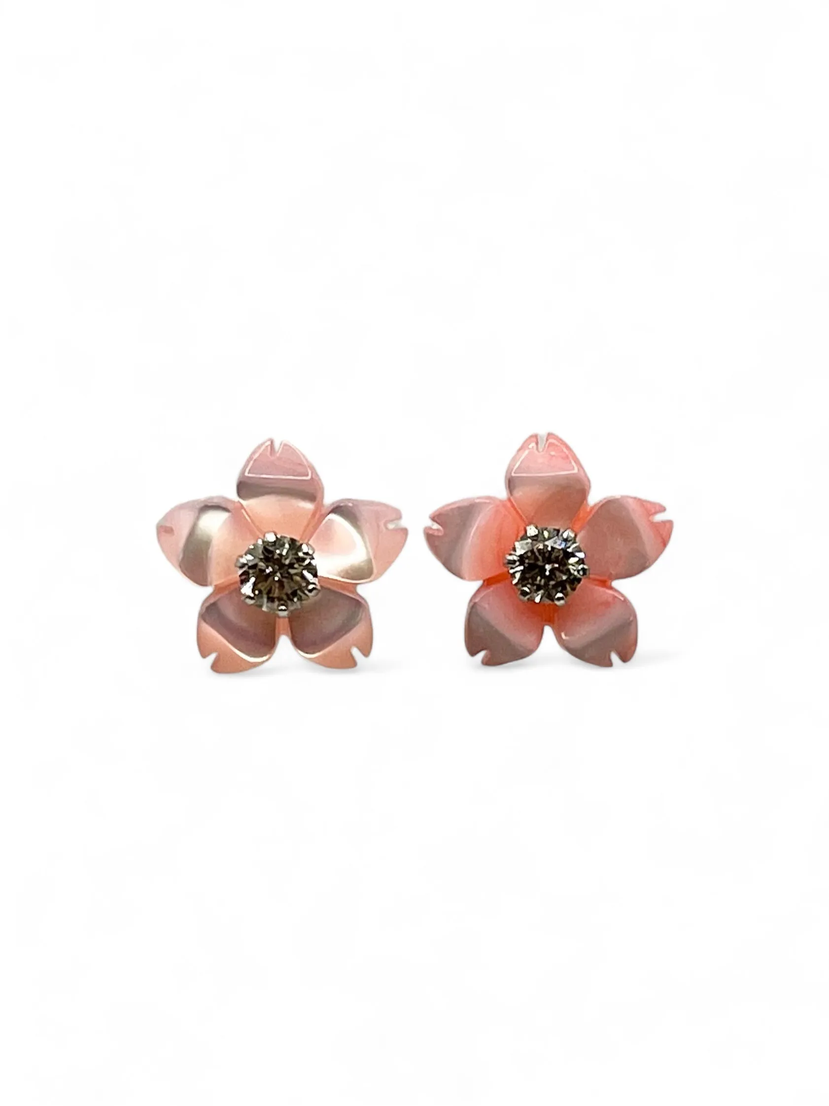 PINK STUD EARRINGS