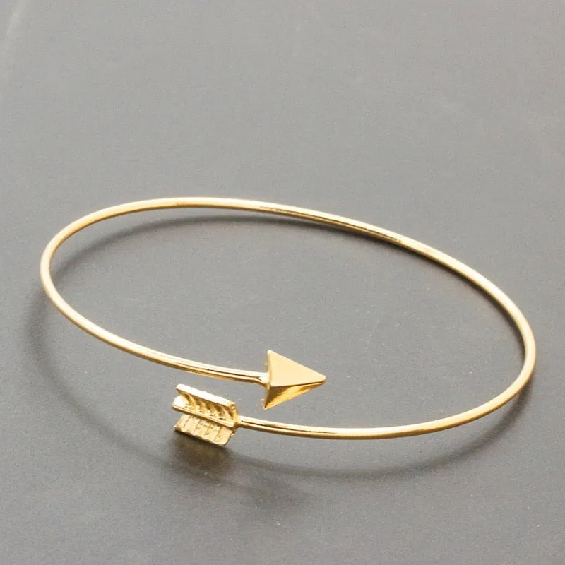 Punk Charm Arrow Bracelet