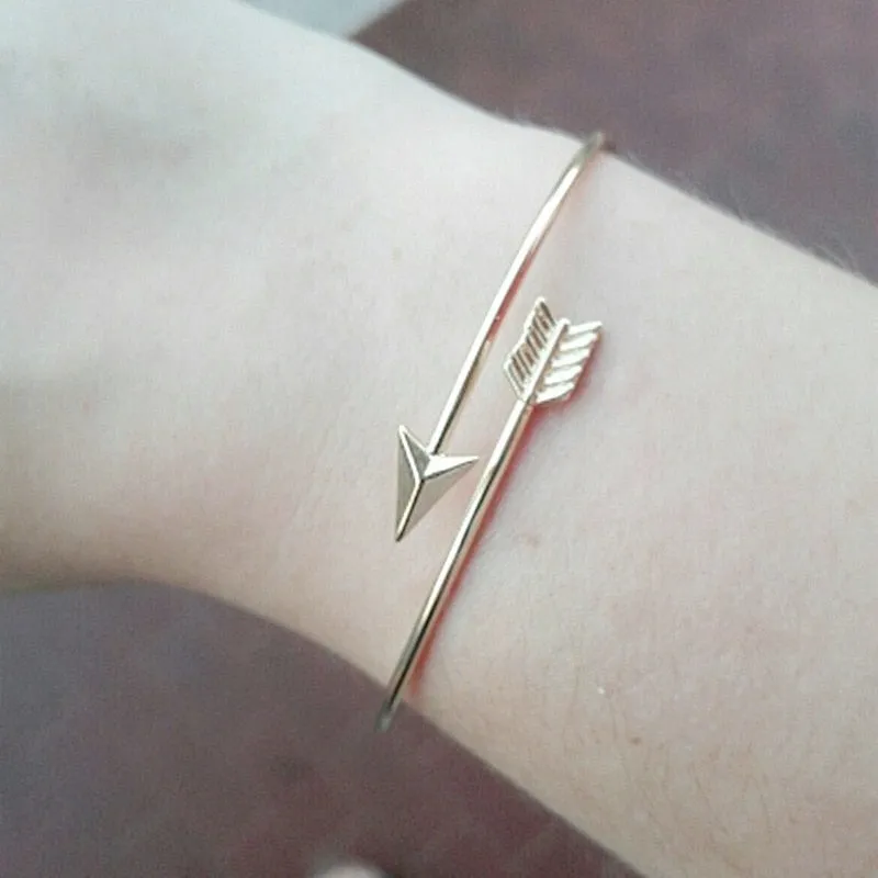 Punk Charm Arrow Bracelet