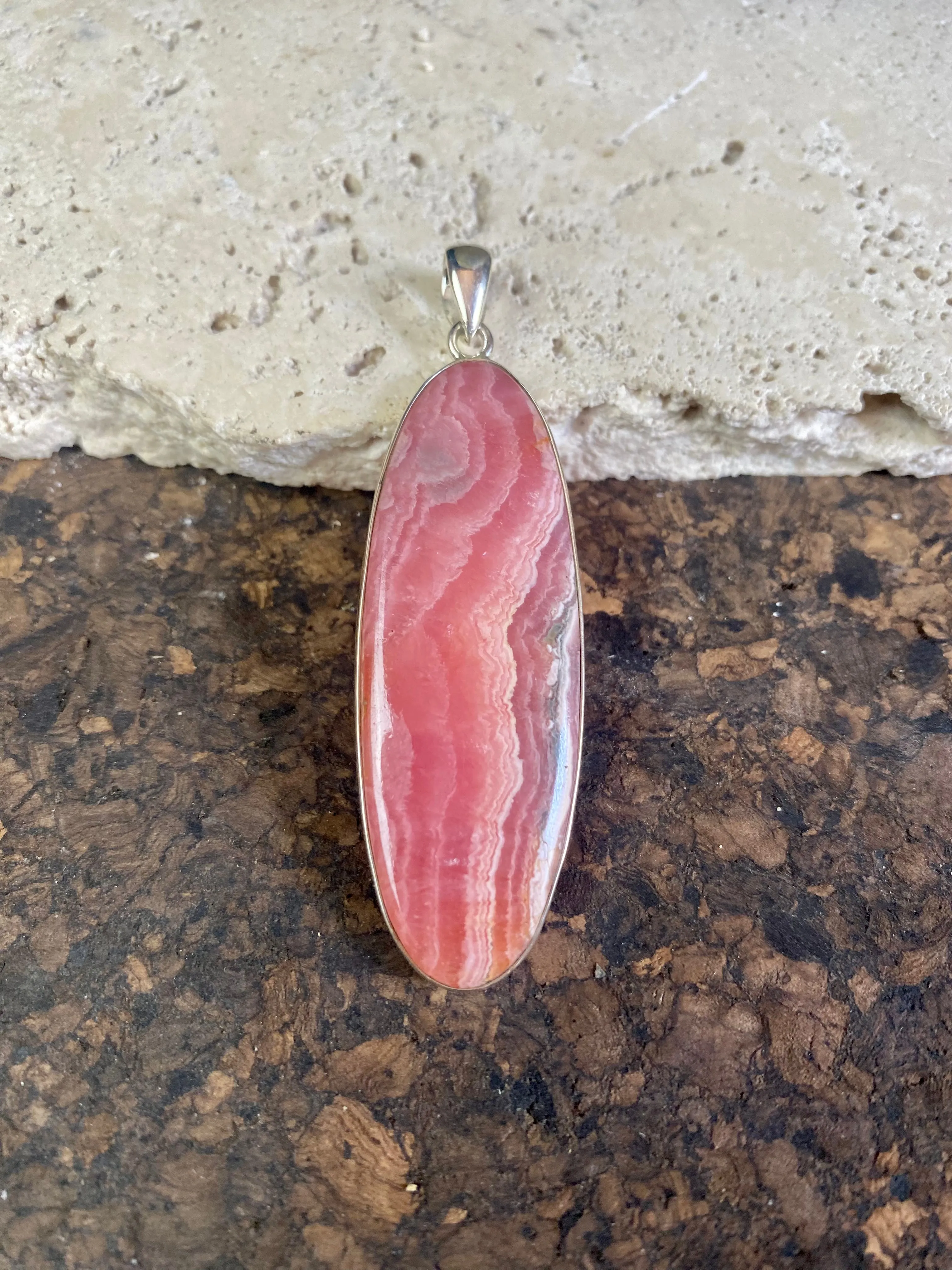 Rhodochrosite Pendants