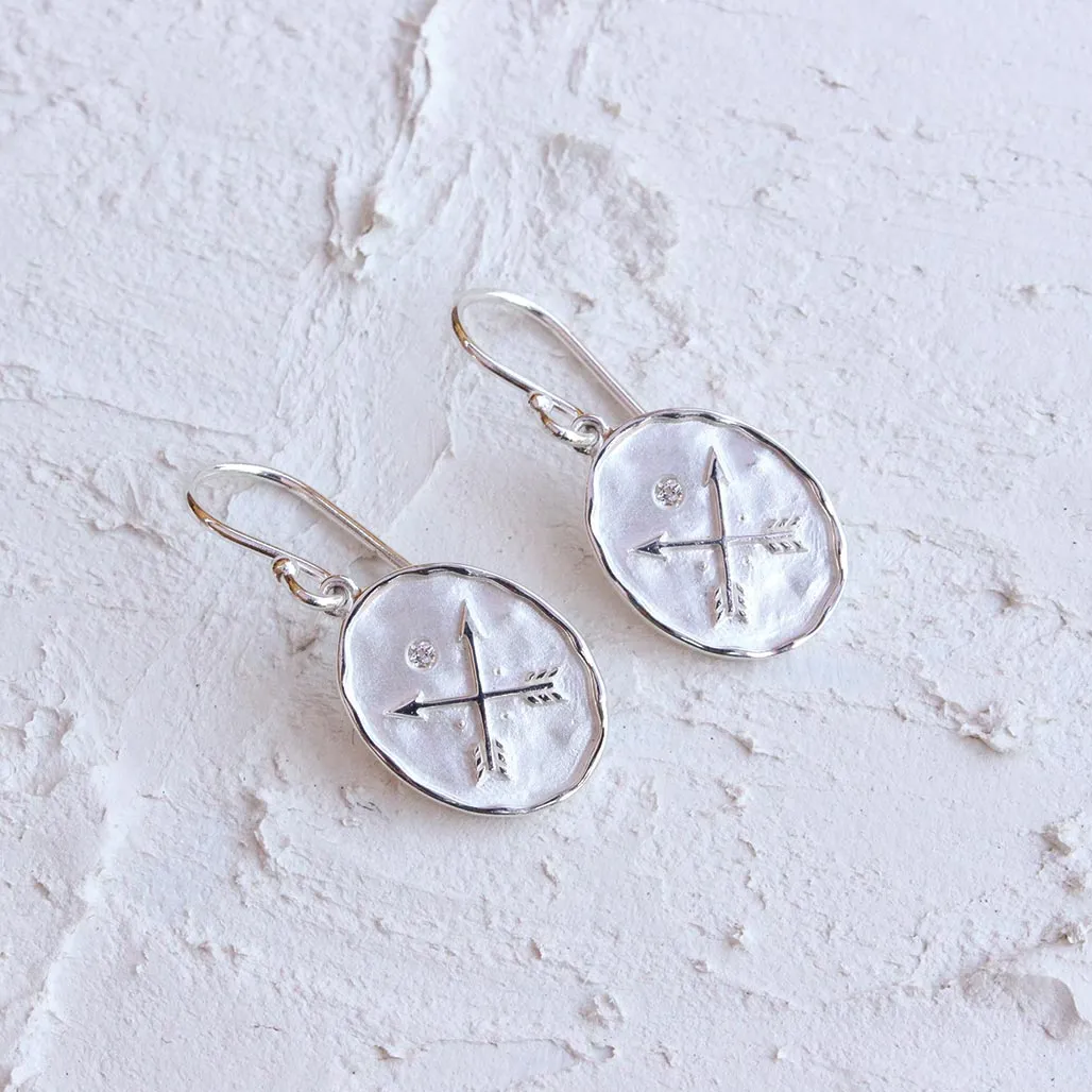 Silver Heirloom Earrings