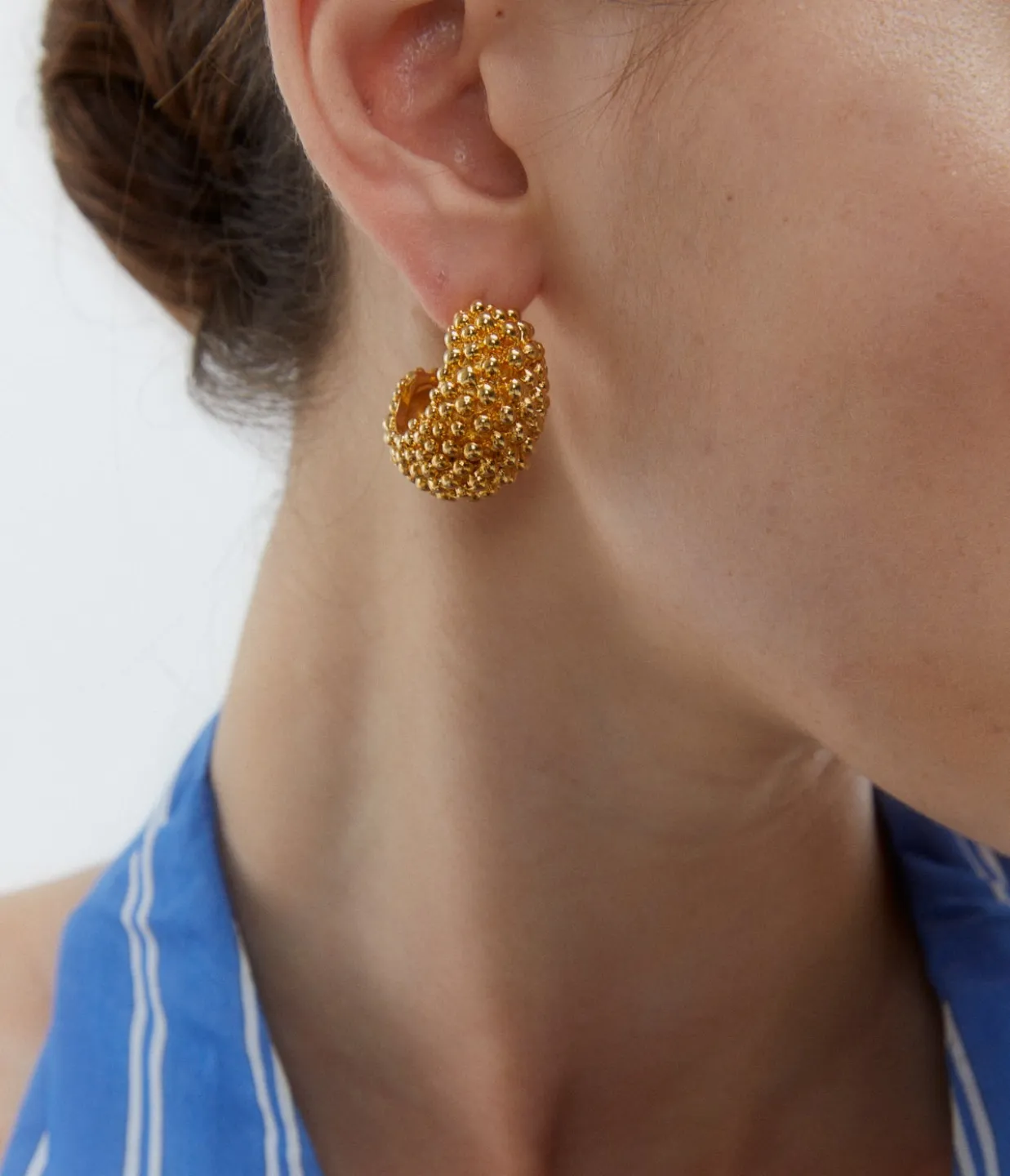 Simone Earrings in Gold