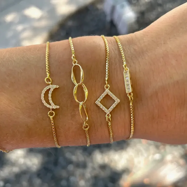 Skye Diamond Adjustable Bracelet