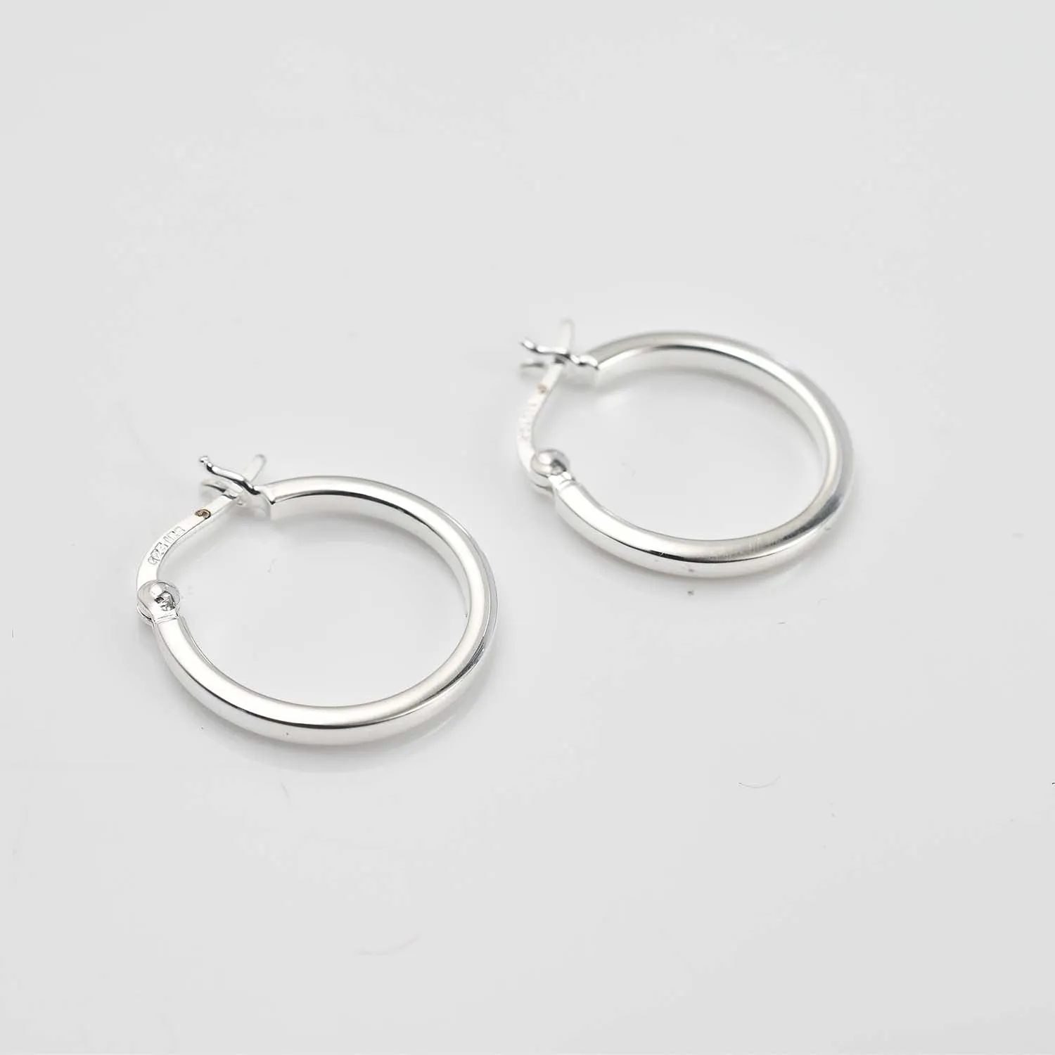 Square Hoop Creole Earrings