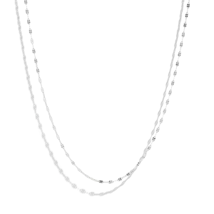 THE QUIN NECKLACE - sterling silver