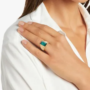 Veronica Statement Signet Ring