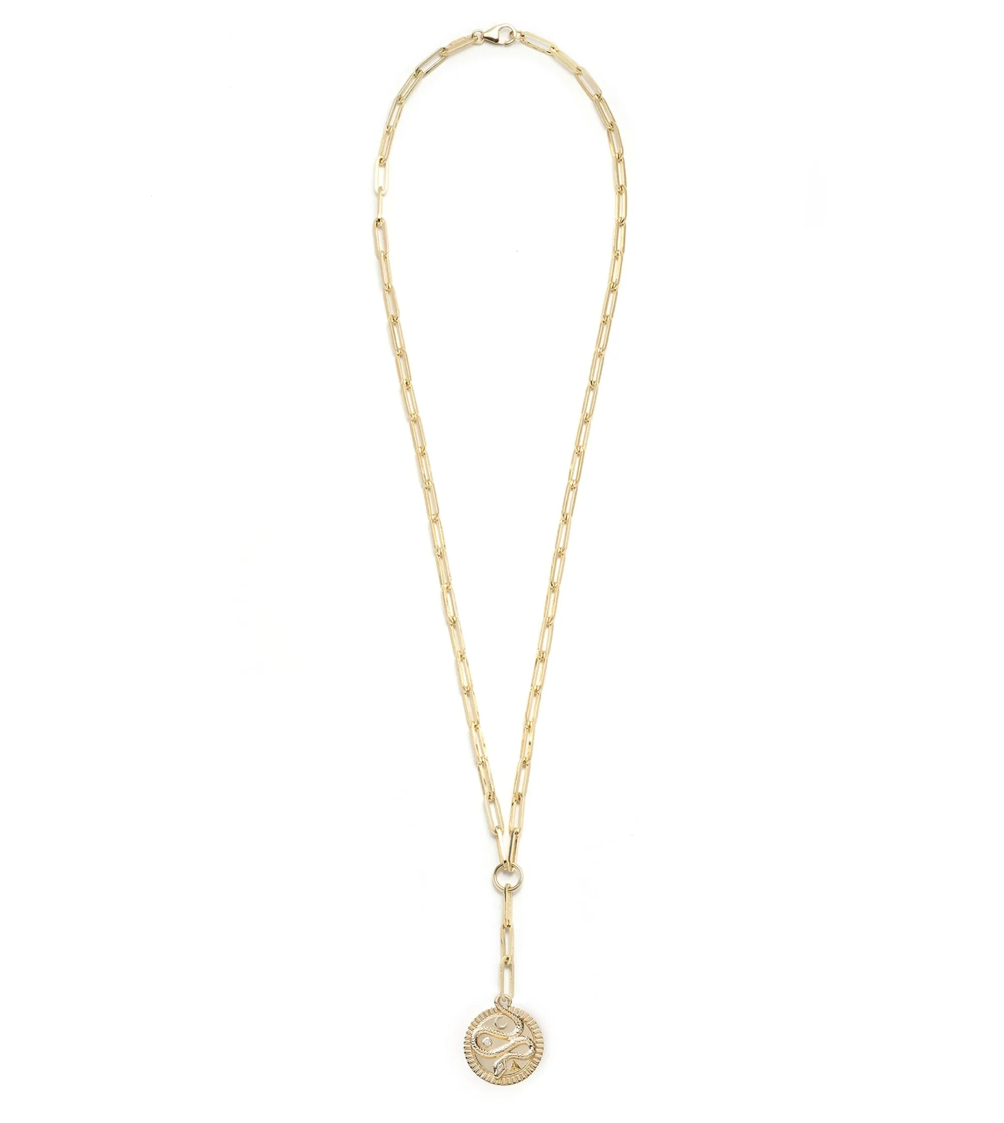 Wholeness : Classic Fob Clip Extension Chain Necklace