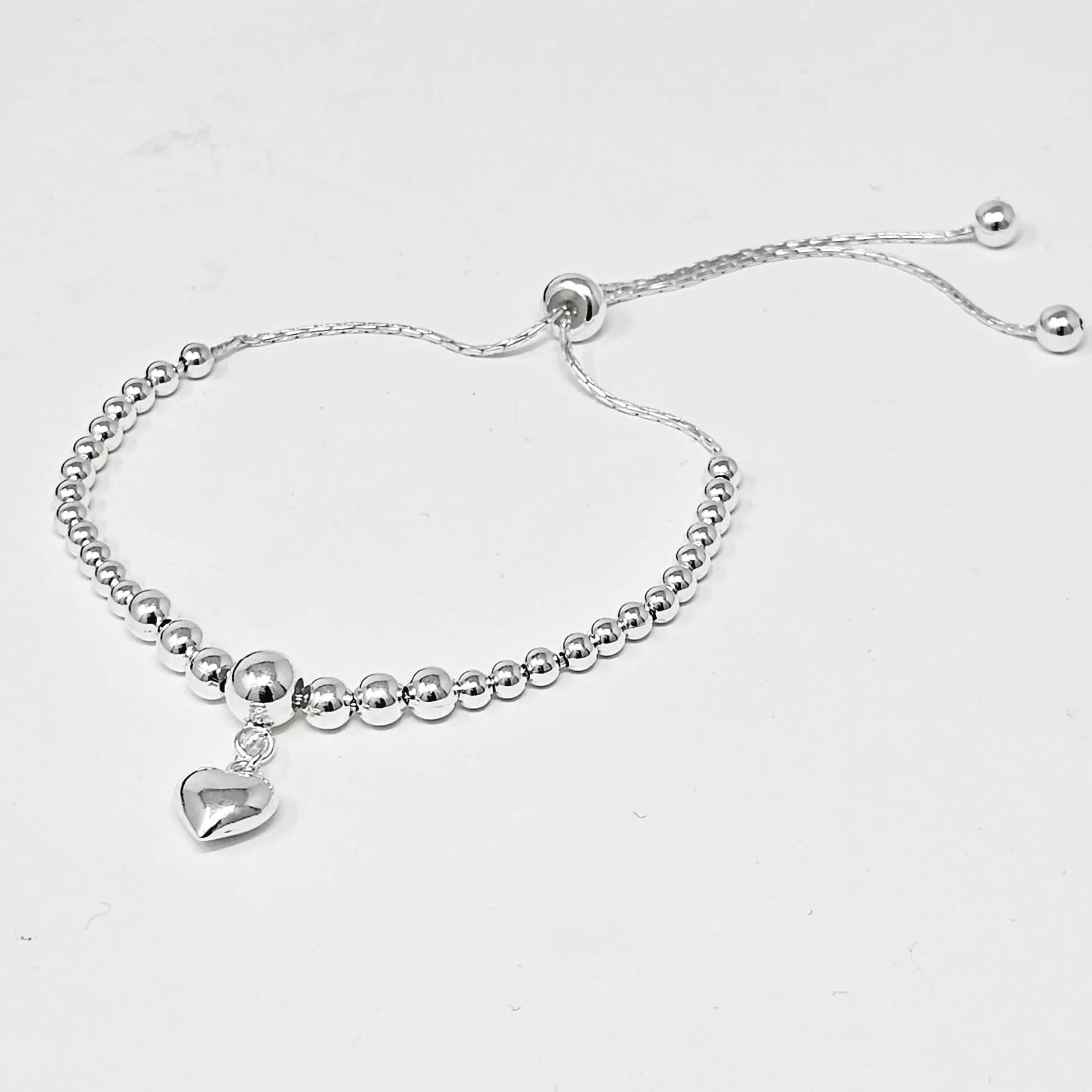 Women's Heart Charm Bracelet for Women and Girls Minimalist Jewellery